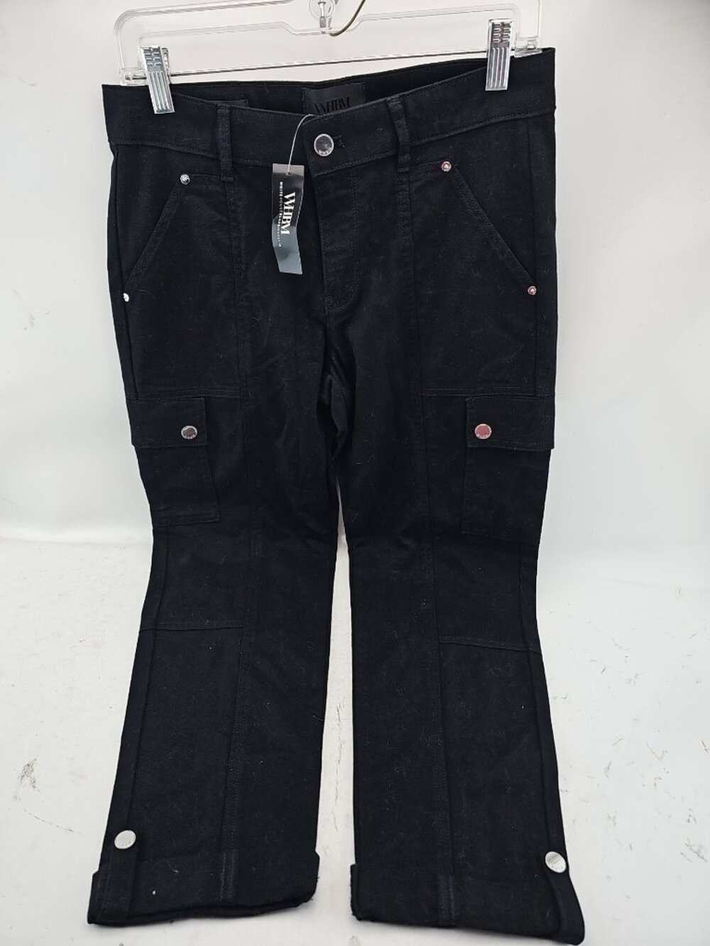 WHBM Pret Tapered Crop Cargo Pants